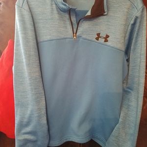 Men's Under Armour zipper pull over , blue